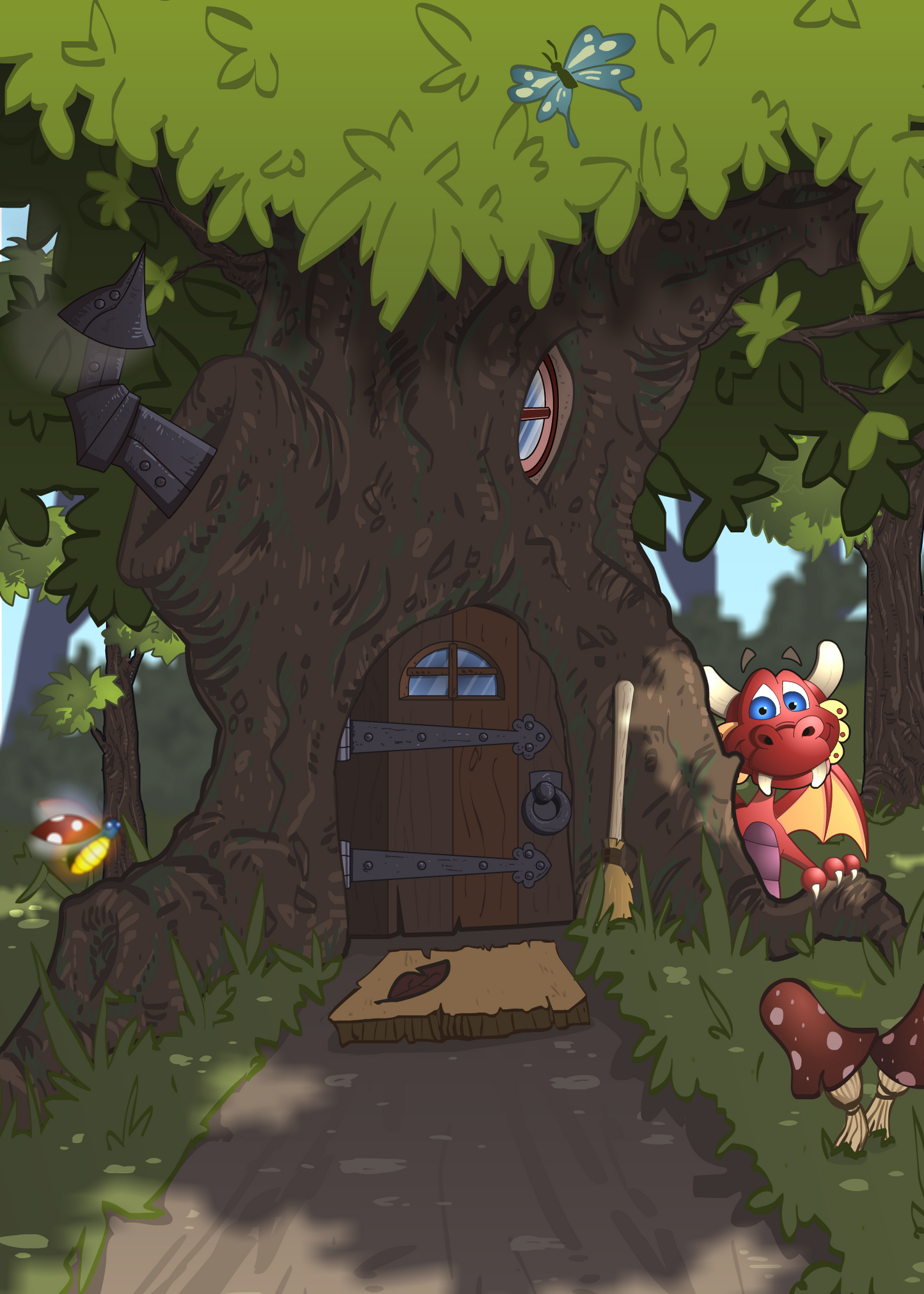 Buggy The Dragon II - Art Prints