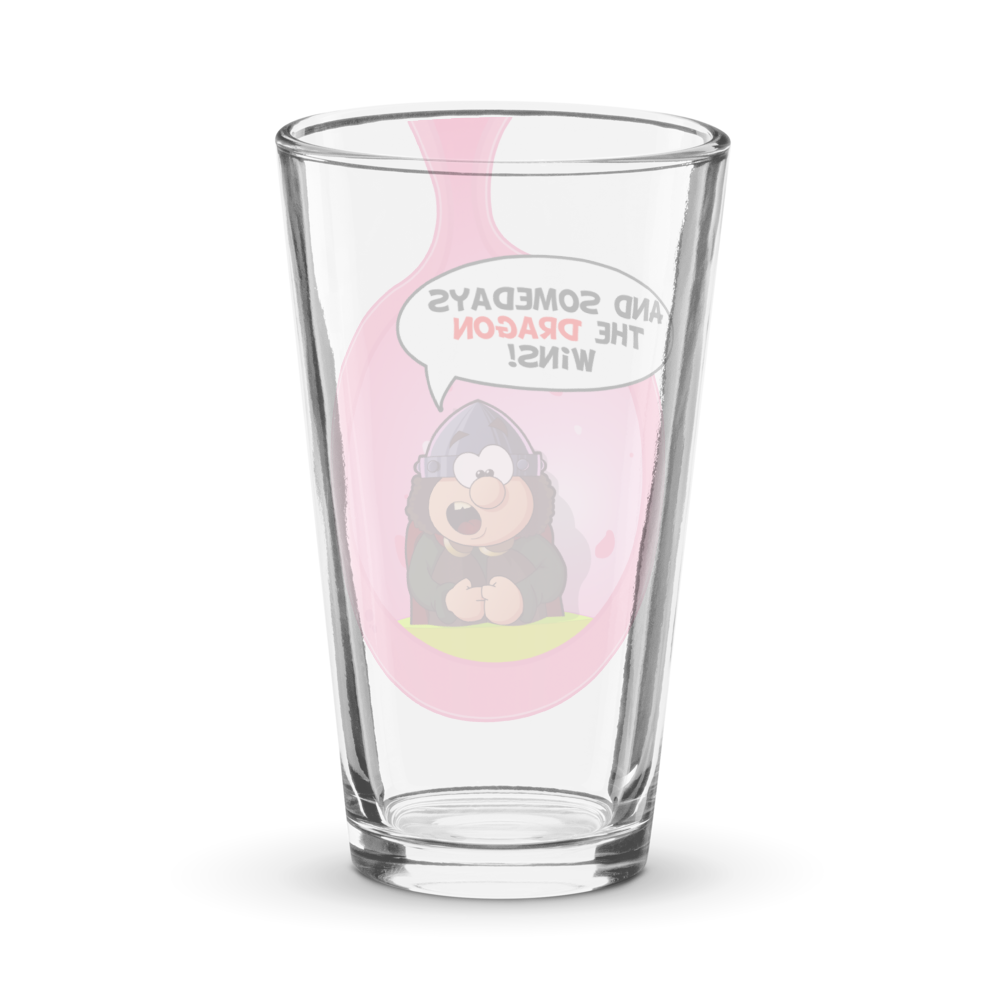 Dragon Wins - Pint Glass
