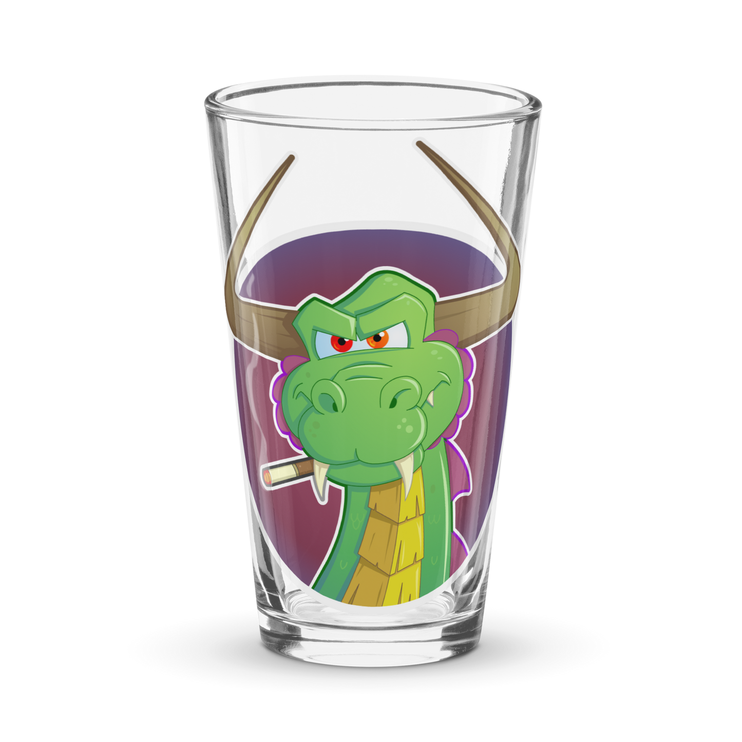 Green Dragon - Pint Glass