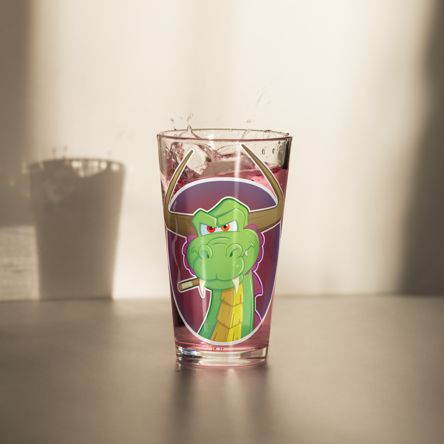 Green Dragon - Pint Glass