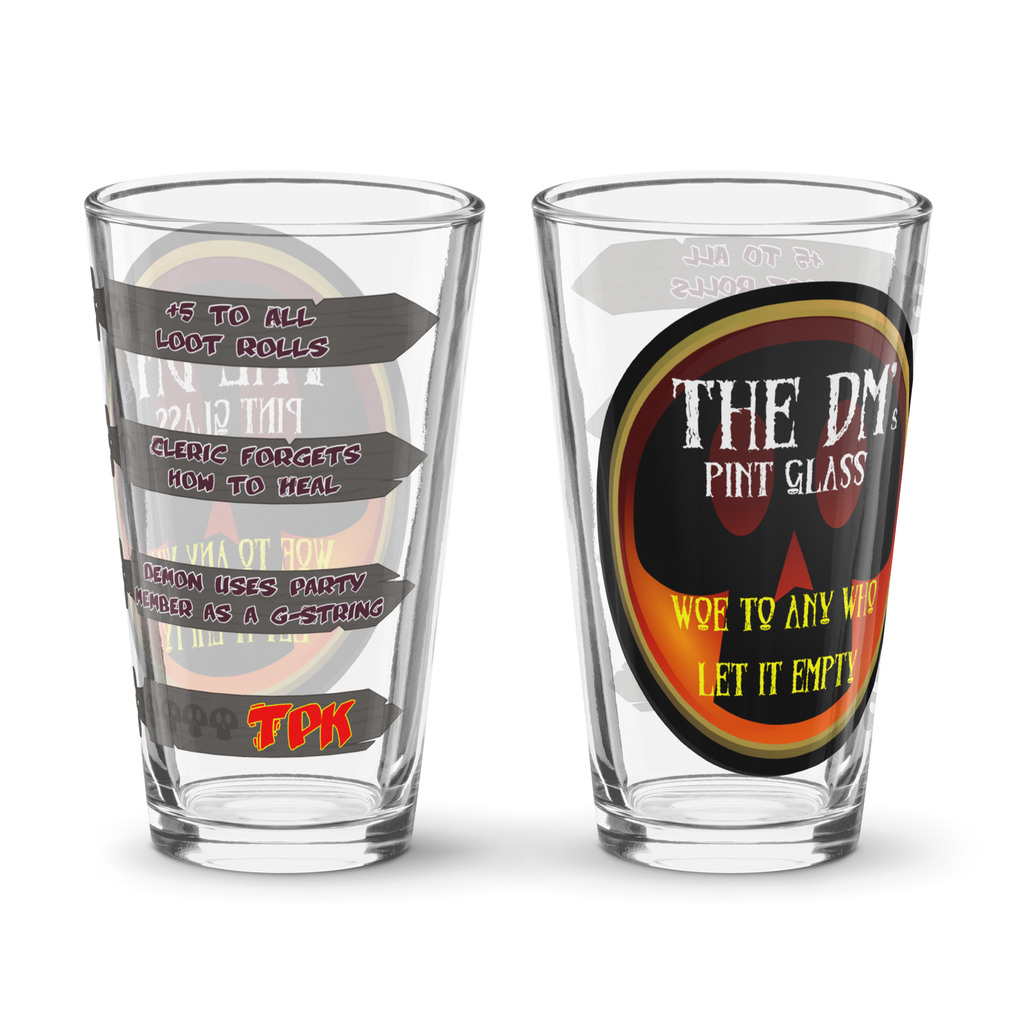 DM's Pint Glass - 16oz