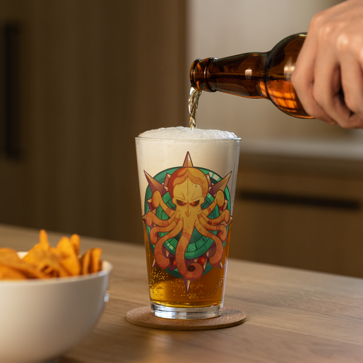 Skuttled - 16oz Pint glass