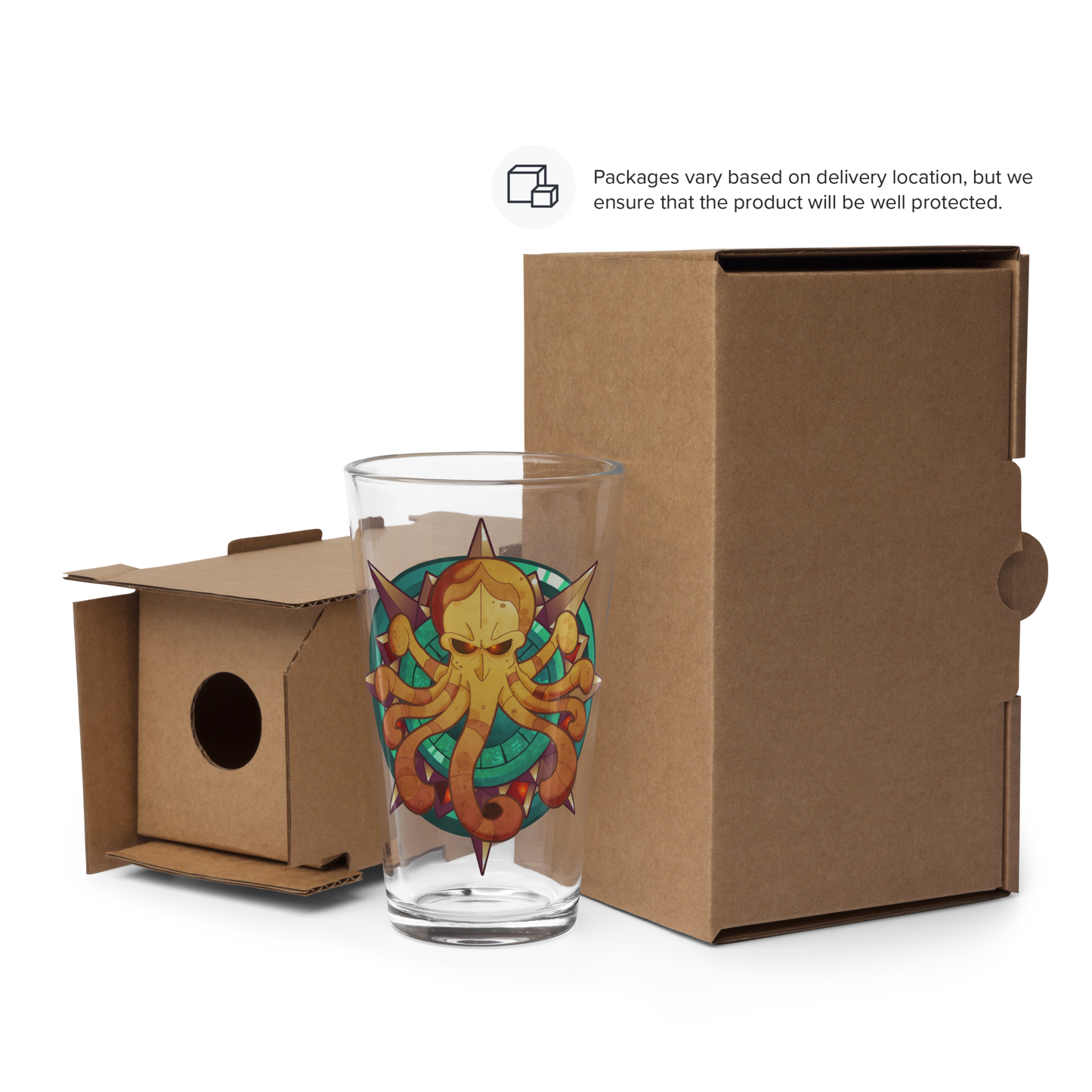 Skuttled - 16oz Pint glass