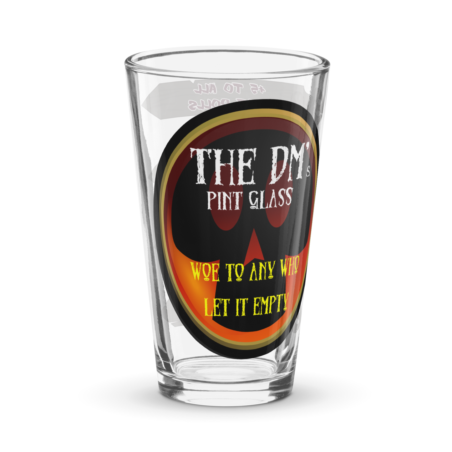 DM's Pint Glass - 16oz