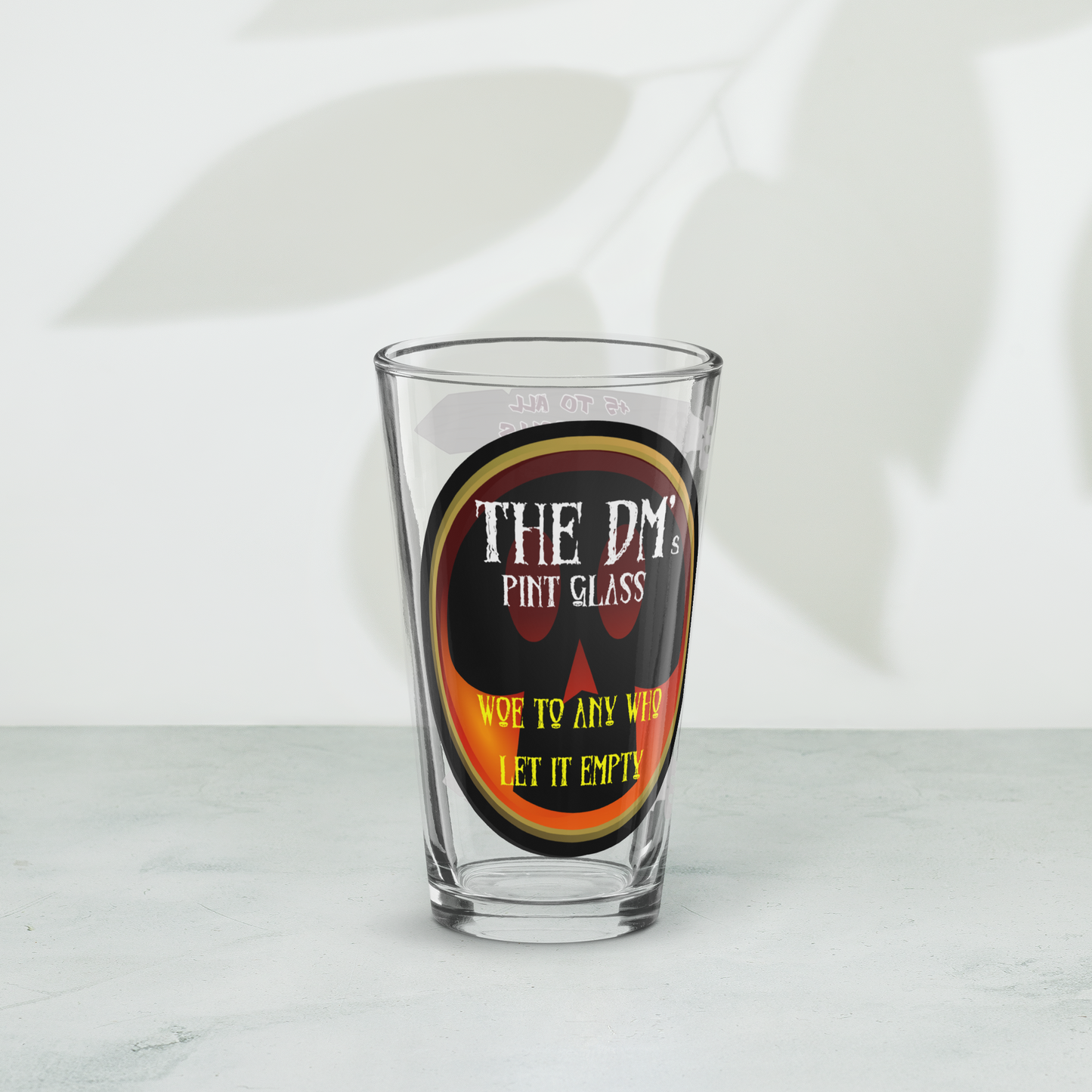 DM's Pint Glass - 16oz