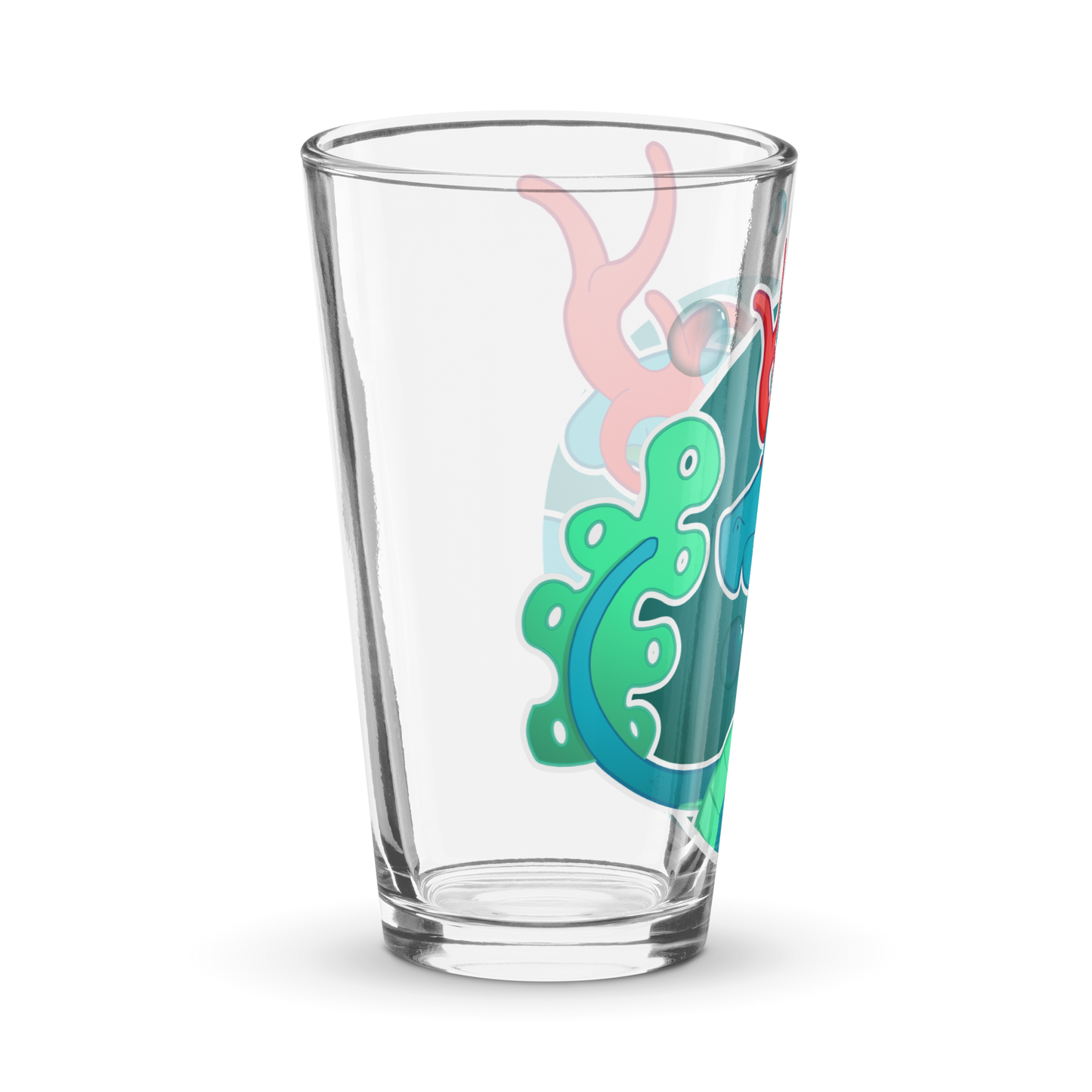 Water Bubble Dragon - Pint Glass