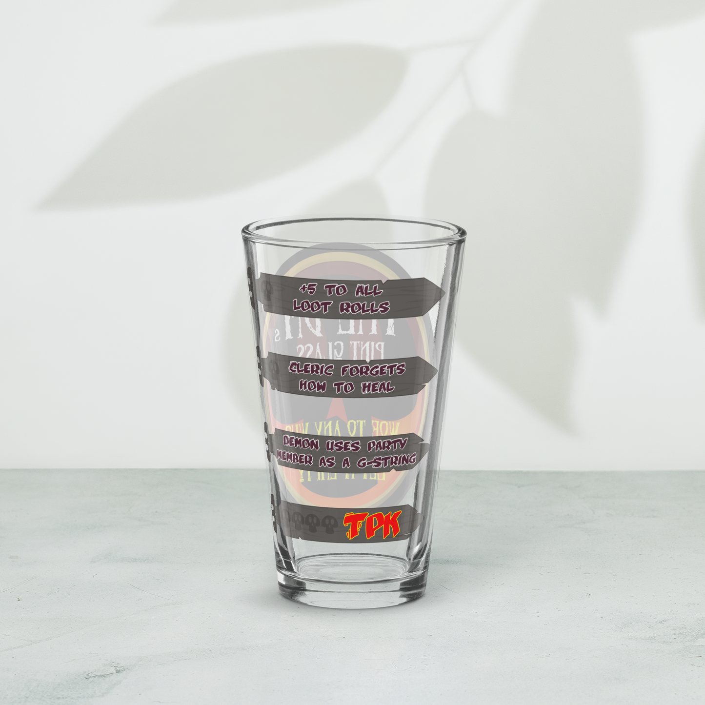 DM's Pint Glass - 16oz