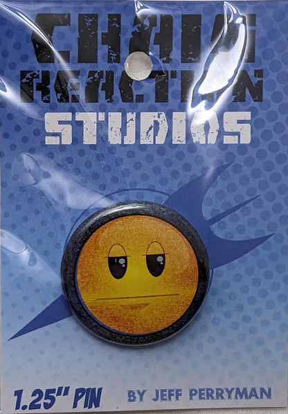Meh Emoji 1.25" (32mm) Button