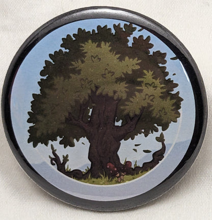 Tree 2" (51mm) Button