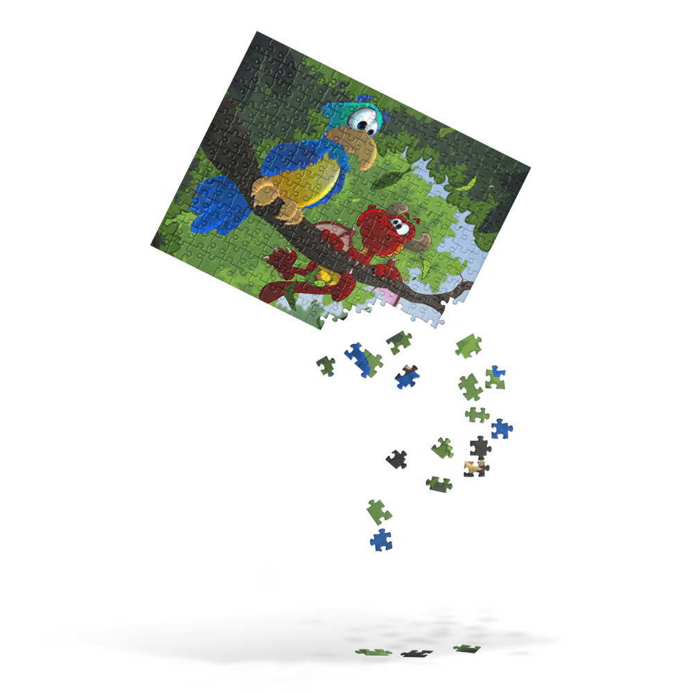 Spring Dragon Boo - Jigsaw Puzzle