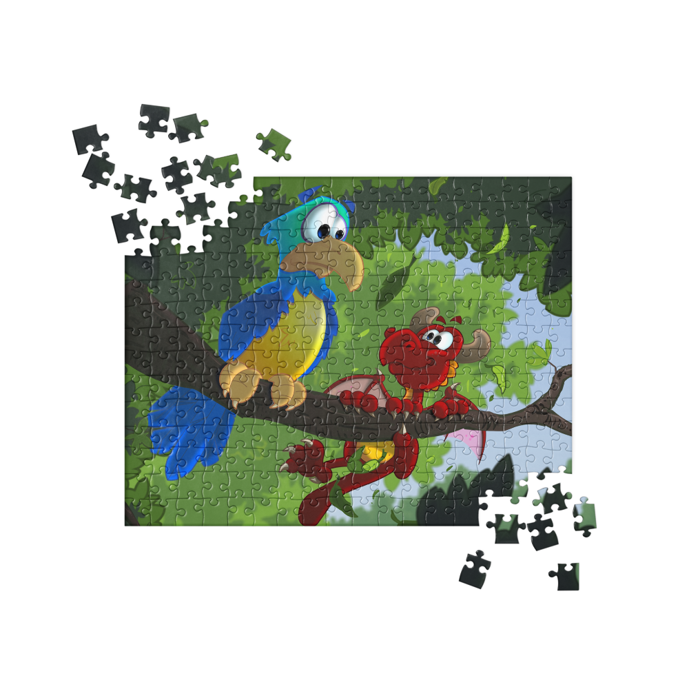 Spring Dragon Boo - Jigsaw Puzzle