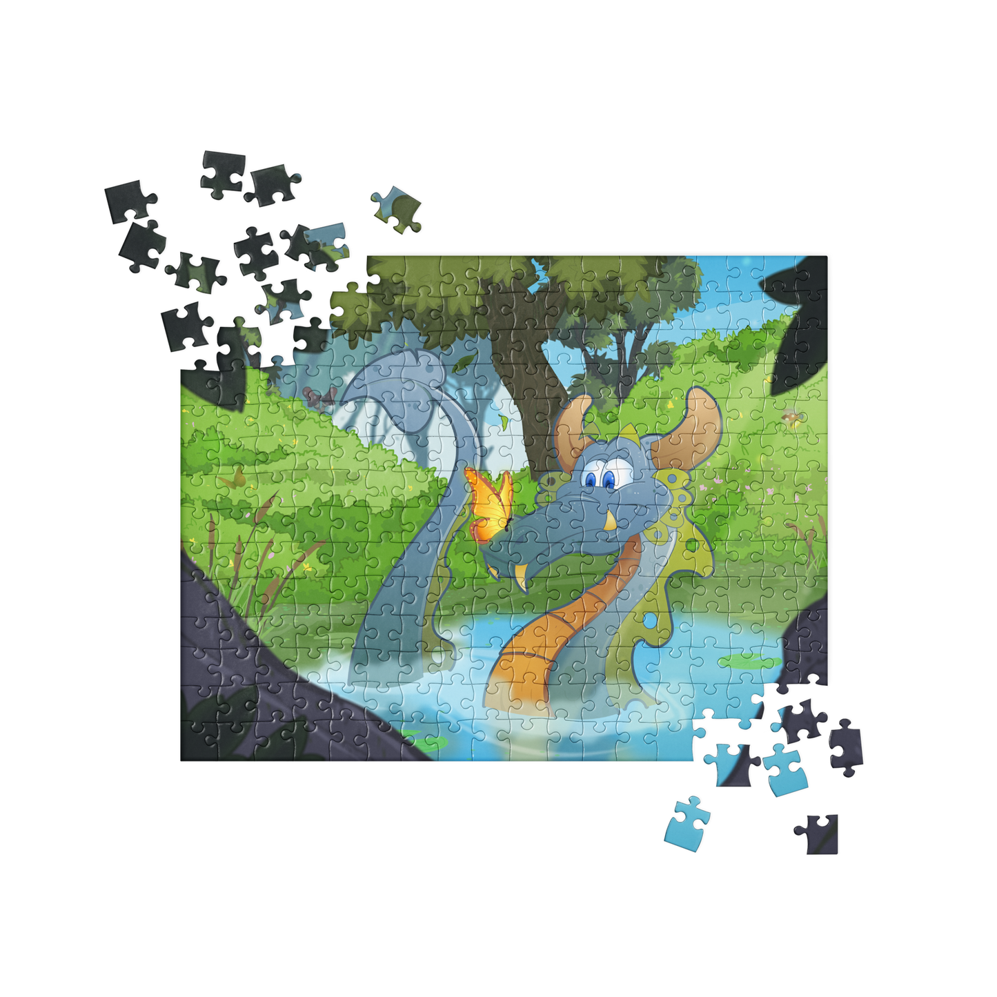 Water Dragon - Jigsaw Puzzle