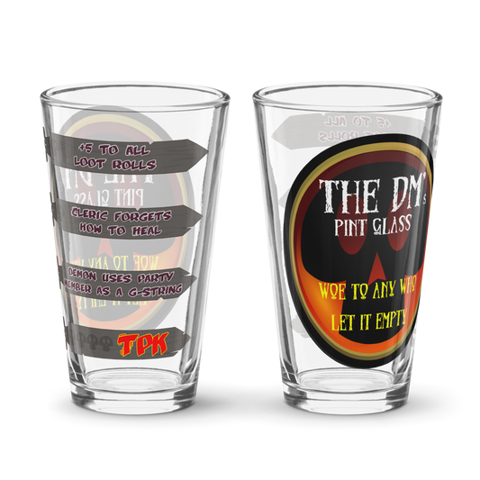 DM's Pint Glass - 16oz
