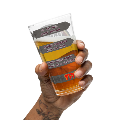 DM's Pint Glass - 16oz