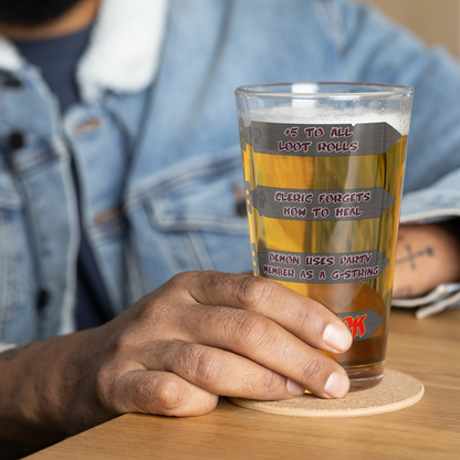 DM's Pint Glass - 16oz