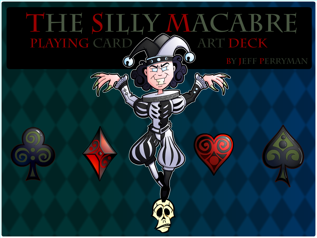 Silly Macabre - Playing Cards